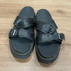 Dr. Martens myles leather slide sandal